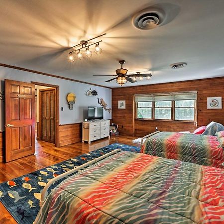 Bayfront Blounts Creek Home Private Beach And Dock! Whichard Beach Экстерьер фото