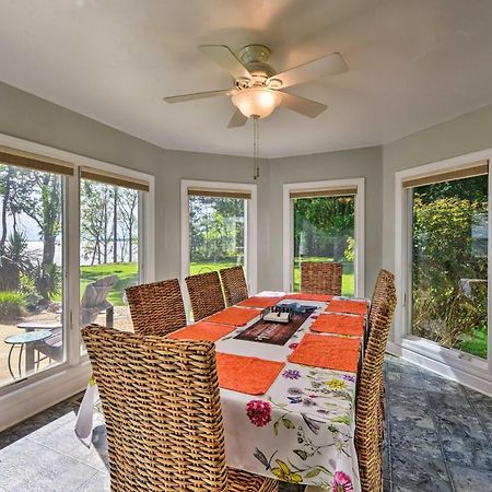 Bayfront Blounts Creek Home Private Beach And Dock! Whichard Beach Экстерьер фото